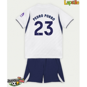 Tottenham Hotspur Pedro Porro #23 Kotipaita Lapsille 2026-27 Lyhythihainen (+ shortsit)